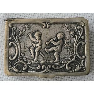 Silver Box Snuff Reliquary Catholic Core St. Martin No Relic